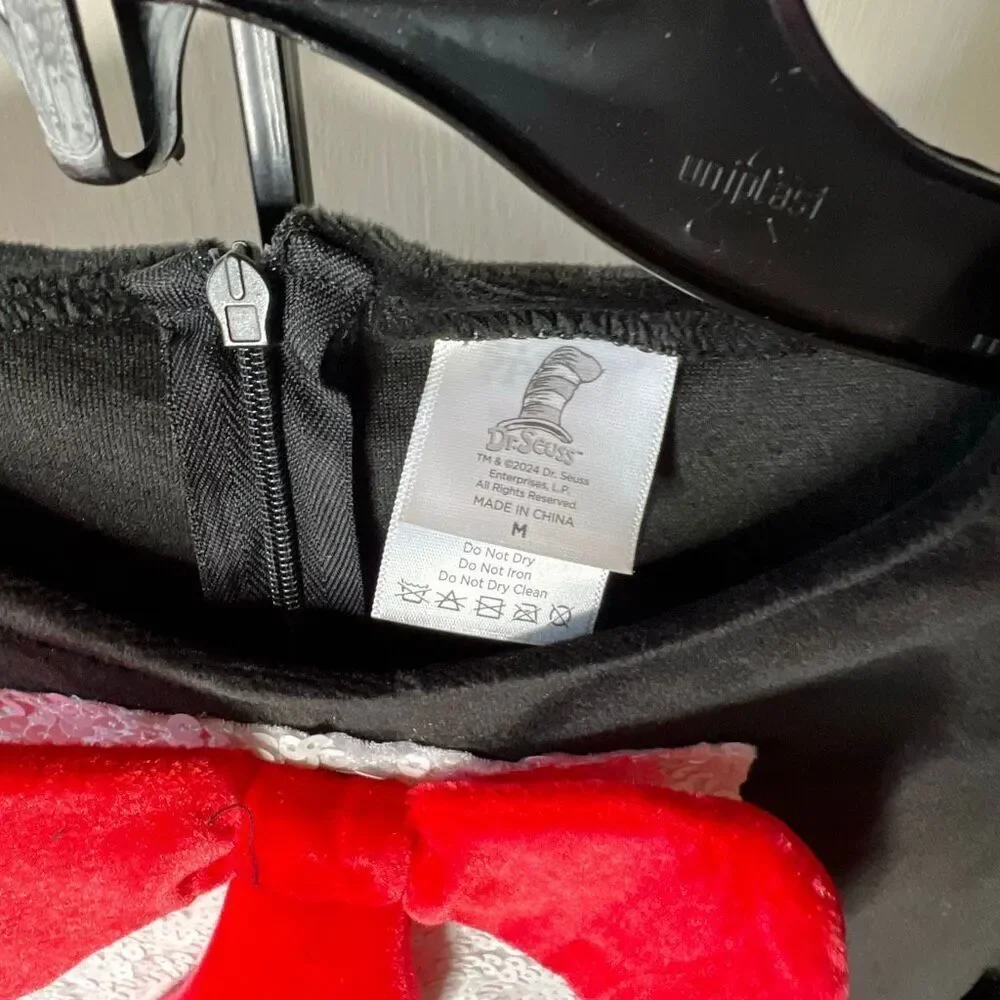 Spirit Dr. Seus Cat In The Hat Jumpsuit Child Size Medium - Picture 5 of 7